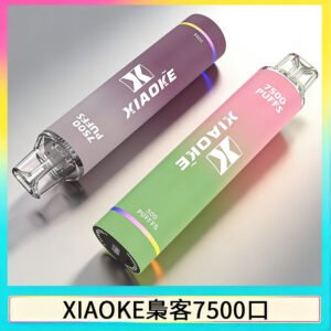 梟客XIAOKE一次性電子菸拋棄式7500口